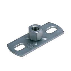 Base plates with combination nut 