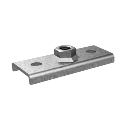 Base plates type MPM with hexagonal nut 