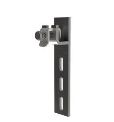 Beam clamp with jetty 