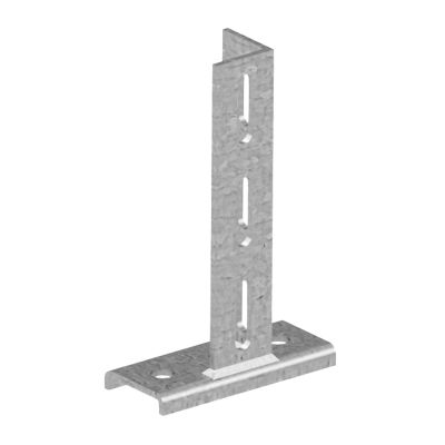 Base plates type MPM with welded hole angle 