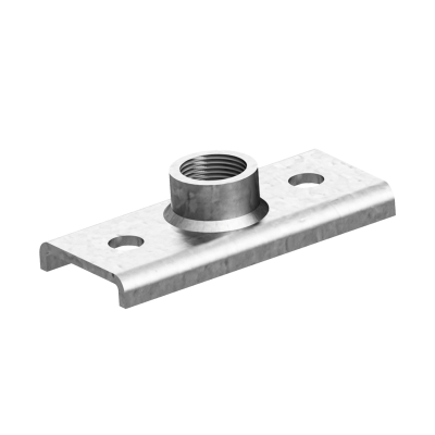 Base plates type MPM with connection socket 