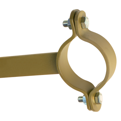 Welded pipe holders 