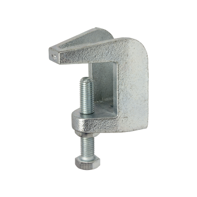 Girder clamps with clearance hole 