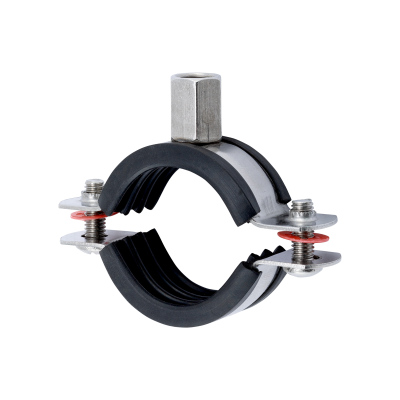 Single bossed clamps 
