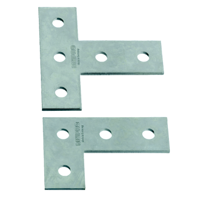 Angle- and T-connection plates 