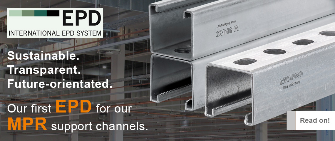 Slider EPD für Systemschienen